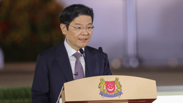 新加坡总理黄循财兼任财长。 新加坡总理黄循财兼任财长。