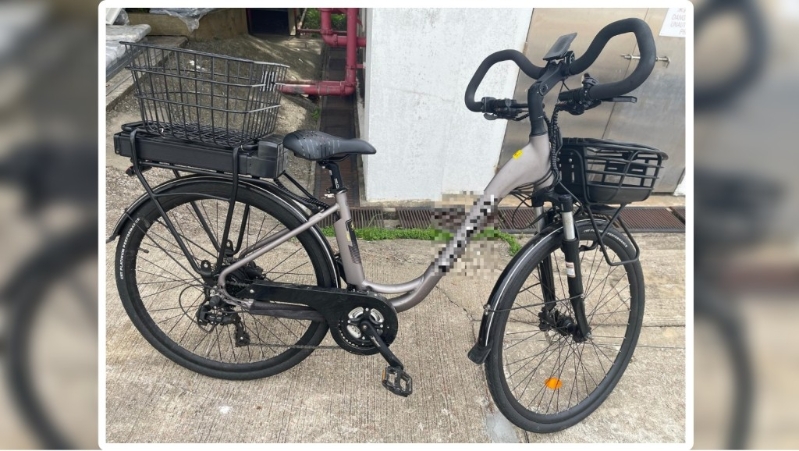 被截获的电动单车。 被截获的电动单车。