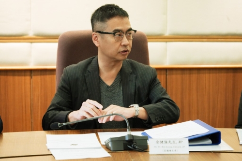 油尖旺民政专员余健强。 资料图片 油尖旺民政专员余健强。 资料图片