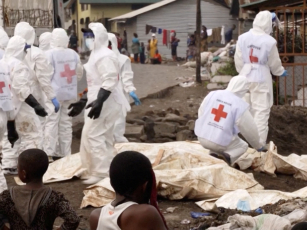 路透社表示,片段在刚果拍摄 路透社表示,片段在刚果拍摄