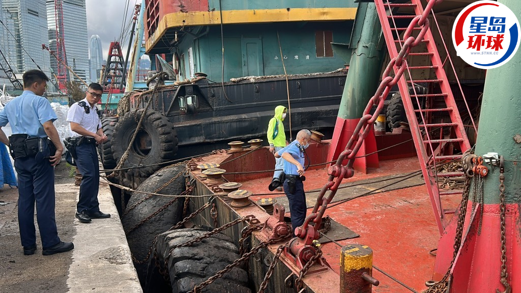 油麻地趸船工人断臂亡 油麻地趸船工人断臂亡