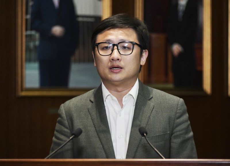 立法会铁路事宜小组主席张欣宇。资料图片 立法会铁路事宜小组主席张欣宇。资料图片