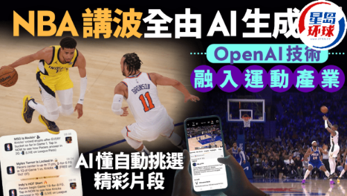 NBA讲球全由AI生成 NBA讲球全由AI生成