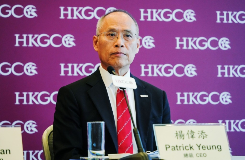 总商会总裁杨伟添。 总商会总裁杨伟添。