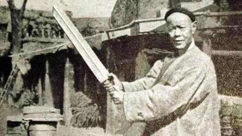 满清最后一名刽子手邓海山。 满清最后一名刽子手邓海山。