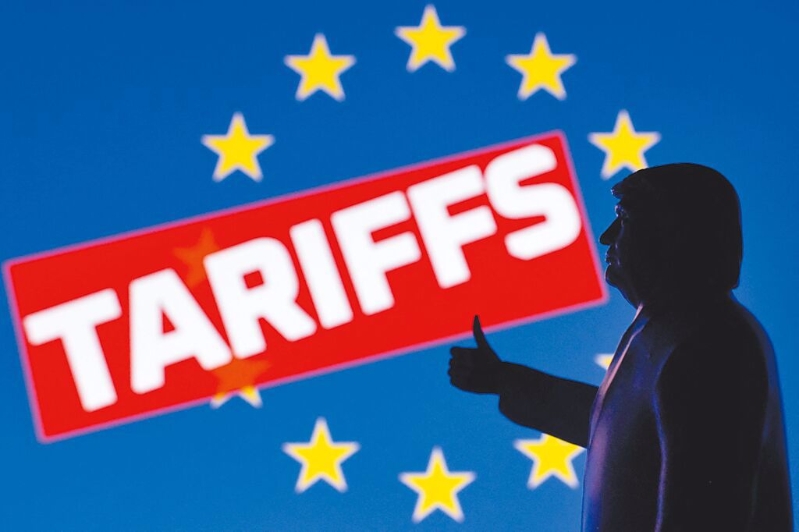 特朗普再祭苹果欧盟关税威胁,标普创3月来最惨单周表现 特朗普再祭苹果欧盟关税威胁,标普创3月来最惨单周表现