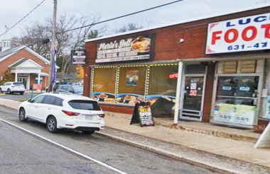 涉案按摩店所处街区。 涉案按摩店所处街区。