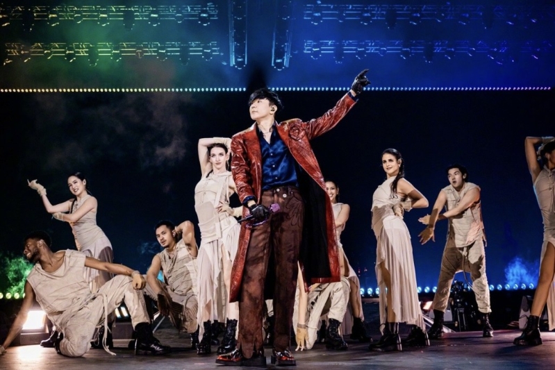 林俊杰吸引各地歌迷来港看演唱会。 林俊杰吸引各地歌迷来港看演唱会。