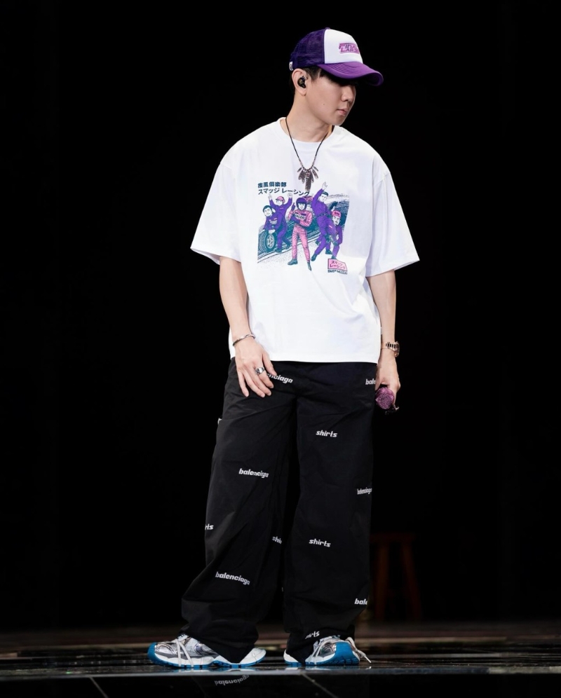 林俊杰在IG分享彩排照。 林俊杰在IG分享彩排照。