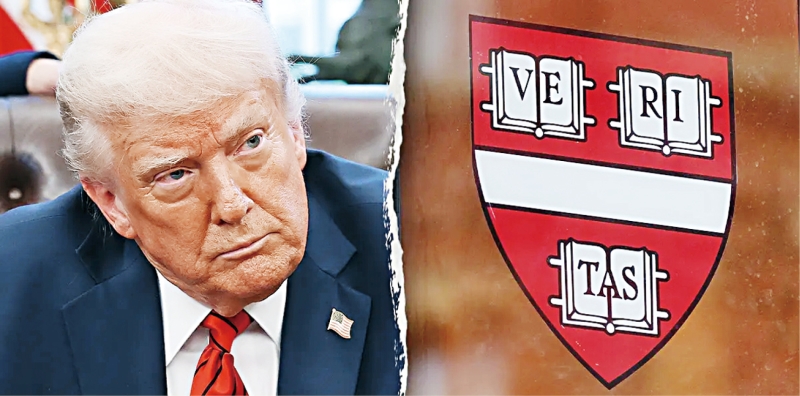 总统特朗普继续对哈佛大学施压。 总统特朗普继续对哈佛大学施压。