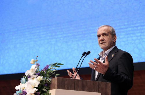 伊朗总统佩泽希齐扬,图源:伊通社 伊朗总统佩泽希齐扬,图源:伊通社