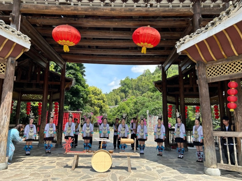 《哪咤2》热播,令电影当中的配乐侗族大歌火爆“出圈”。 《哪咤2》热播,令电影当中的配乐侗族大歌火爆“出圈”。