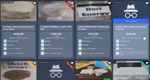 Incognito Market选择毒品下单的接口。 美司法部 Incognito Market选择毒品下单的接口。 美司法部