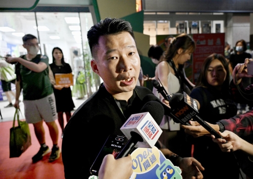 永东巴士营运副总监谢蔚俊表示,自启德体育园启用后,载客量显著上升。 资料图片 永东巴士营运副总监谢蔚俊表示,自启德体育园启用后,载客量显著上升。 资料图片