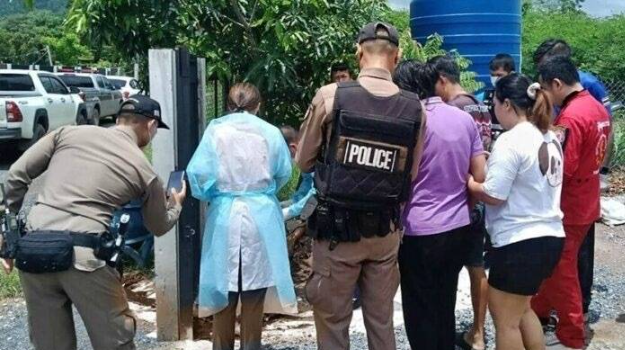 警方在现场取证。星暹传媒 警方在现场取证。星暹传媒