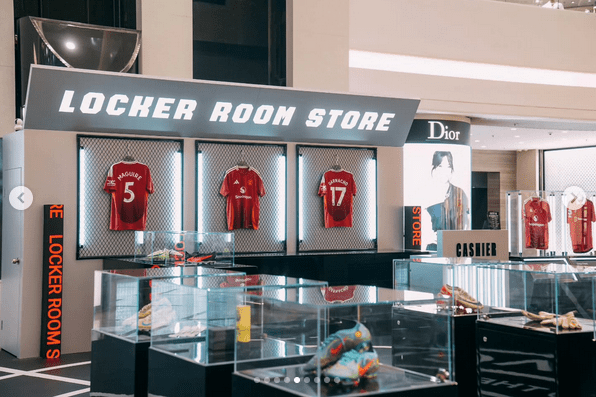 “Matchlegacy:Shirts That Defined the Game”展览。 “Matchlegacy:Shirts That Defined the Game”展览。