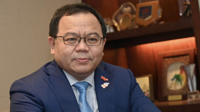 选委界议员陈永光。 选委界议员陈永光。