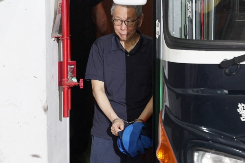 民众党前主席柯文哲。中时资料照 民众党前主席柯文哲。中时资料照