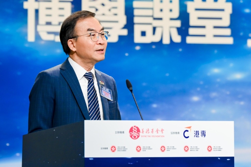 全国政协委员、港专学院校长陈卓禧。 全国政协委员、港专学院校长陈卓禧。