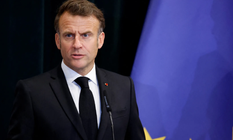 法国总统马克龙 资料图 图自外媒 法国总统马克龙 资料图 图自外媒