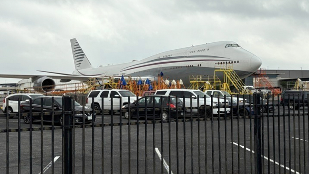 卡塔尔送给特朗普的价值4亿美元波音747-8豪华客机 卡塔尔送给特朗普的价值4亿美元波音747-8豪华客机