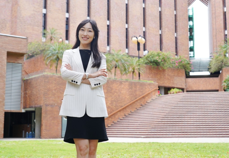 香港理工大学金融学副教授赵静。 香港理工大学金融学副教授赵静。