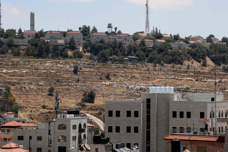 以色列宣布在被占领的约旦河西岸大规模扩建殖民区。法新社 以色列宣布在被占领的约旦河西岸大规模扩建殖民区。法新社