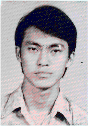 香港雨夜屠夫林过云。 香港雨夜屠夫林过云。