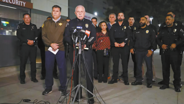 鲍德温公园市警察局长洛佩兹。 鲍德温公园市警察局长洛佩兹。