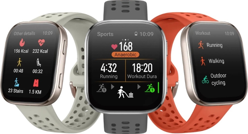 Amazfit Bip 6内置BioTracker 6.0 PPG生物传感器。 Amazfit Bip 6内置BioTracker 6.0 PPG生物传感器。