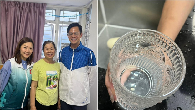 水务署及房屋署人员上门与居民接触。水务署FB 水务署及房屋署人员上门与居民接触。水务署FB