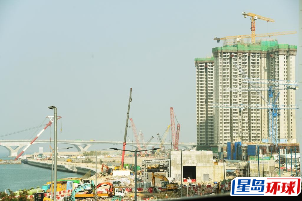 东涌近年大兴土木 东涌近年大兴土木