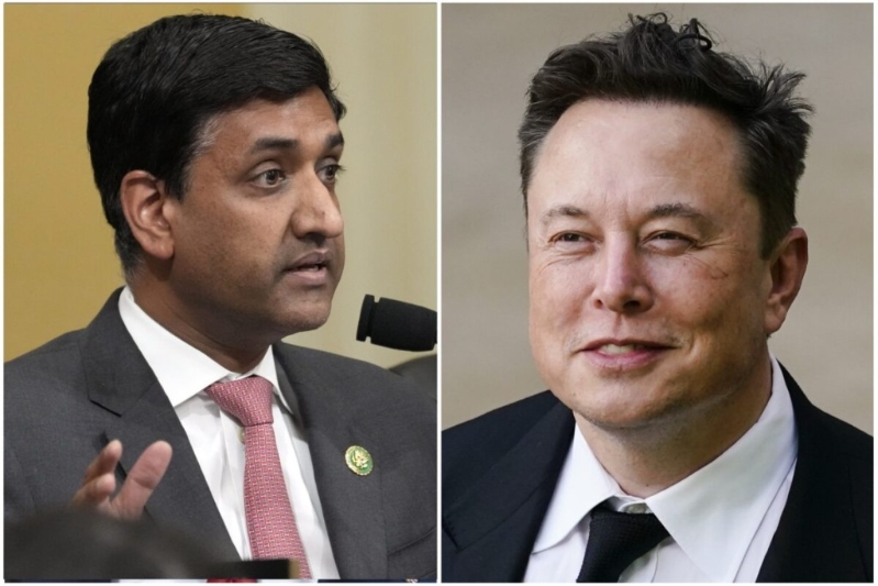 民主党众议员康纳(左)传出积极拉拢马斯克对抗共和党MAGA派。 美联社 民主党众议员康纳(左)传出积极拉拢马斯克对抗共和党MAGA派。 美联社