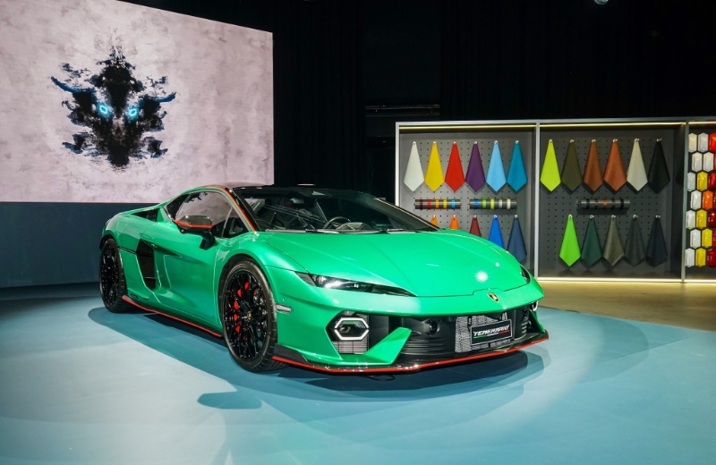 Temerario配备全新铝合金Spaceframe车架 Temerario配备全新铝合金Spaceframe车架