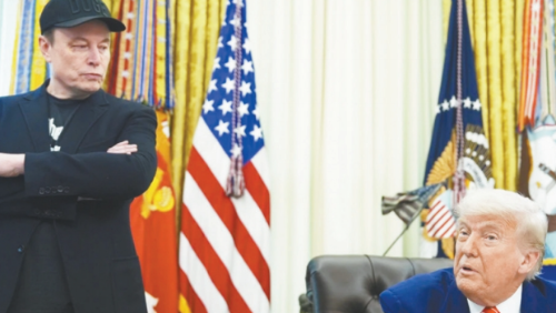 特朗普与马斯克反面 特朗普与马斯克反面