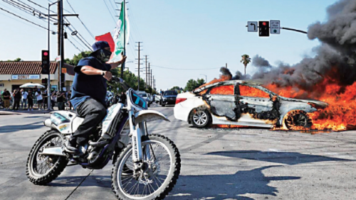 特朗普派国民警卫队进驻洛杉矶 特朗普派国民警卫队进驻洛杉矶