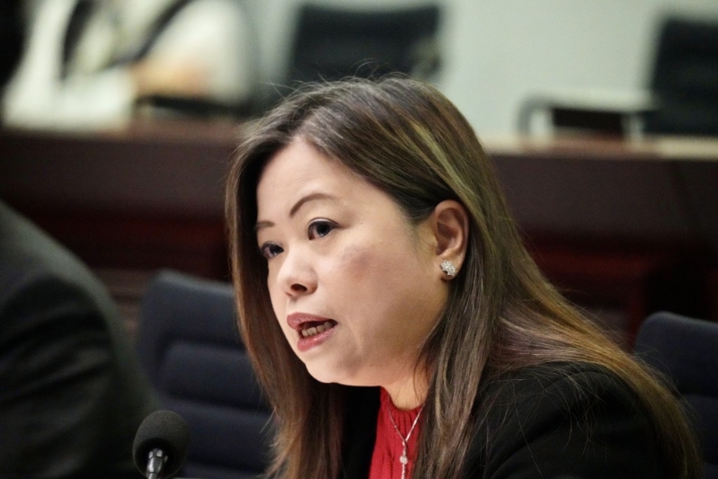 文化体育及旅游局局长罗淑佩。 文化体育及旅游局局长罗淑佩。