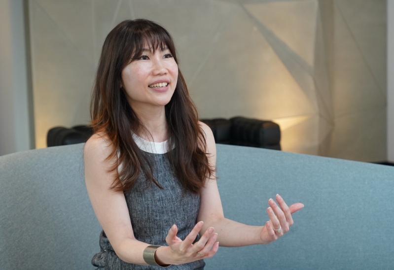 香港科技园公司首席市务总监陈汉欣表示,此行希望带本港的创科公司到巴黎开拓新市场。 叶伟豪摄 香港科技园公司首席市务总监陈汉欣表示,此行希望带本港的创科公司到巴黎开拓新市场。 叶伟豪摄