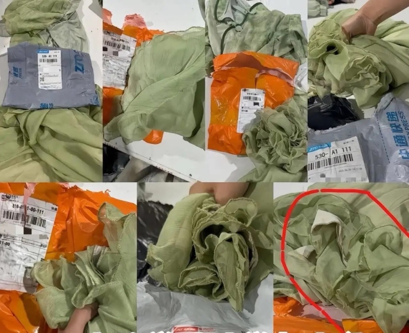 卖家公开被集体退货的情况。 卖家公开被集体退货的情况。