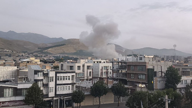 以色列空袭伊朗首都德黑兰。 以色列空袭伊朗首都德黑兰。