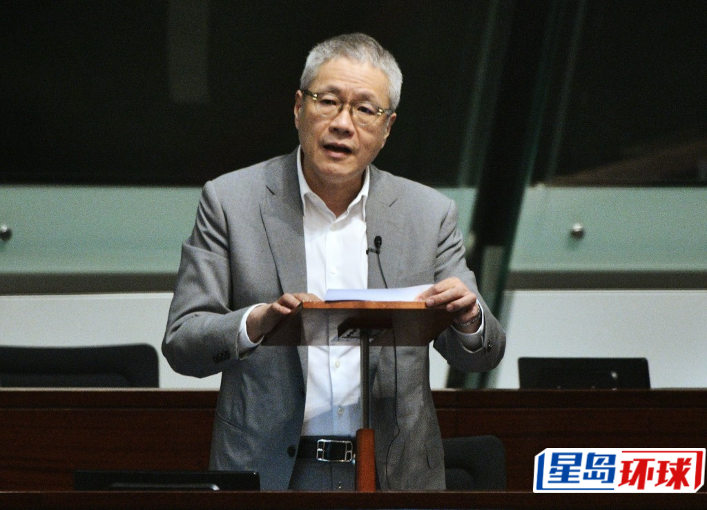 圣公会法政牧师、立法会议员管浩鸣。 圣公会法政牧师、立法会议员管浩鸣。