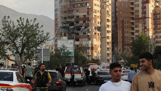 以色列空袭伊朗首都德黑兰。 以色列空袭伊朗首都德黑兰。