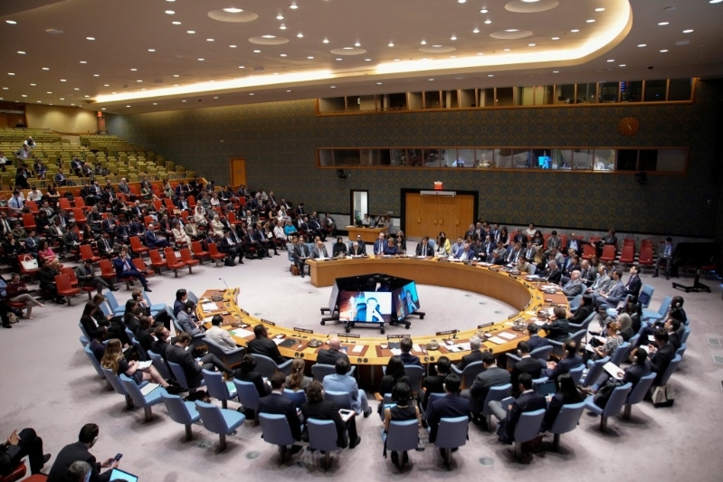 安理会就中东局势召开紧急会议。路透社 安理会就中东局势召开紧急会议。路透社