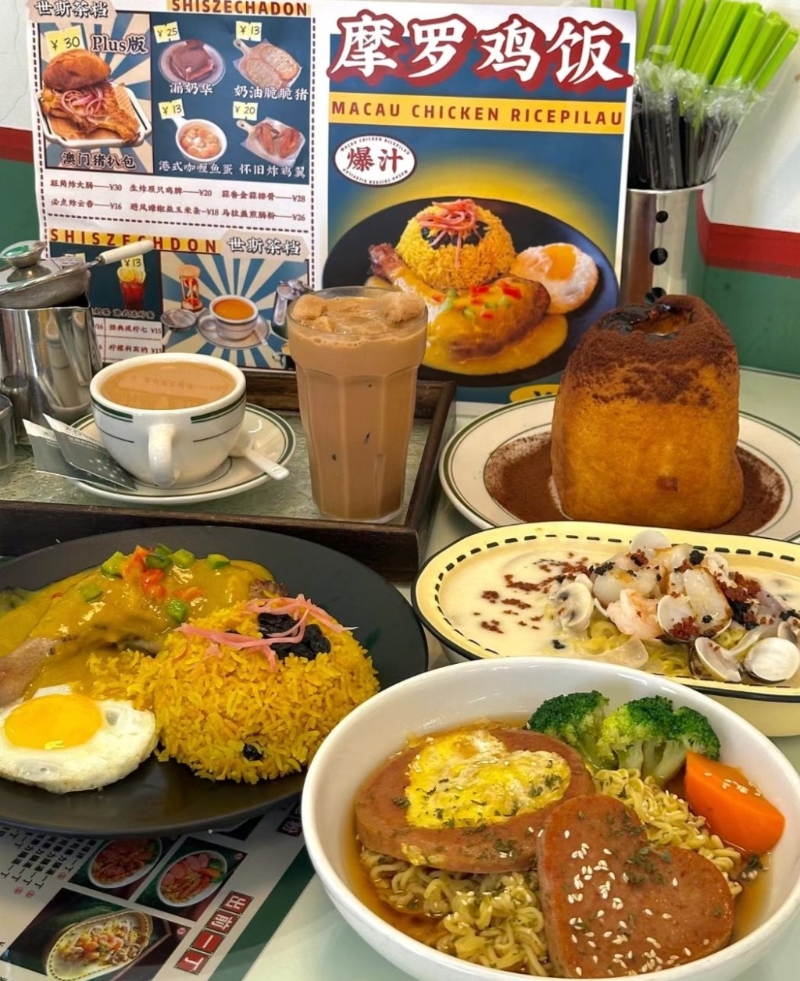 世斯茶档 古明华坐镇港式茶记 世斯茶档 古明华坐镇港式茶记