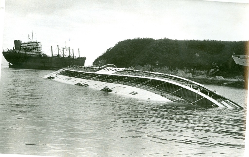 佛山号客轮沉没、沉船 。 资料图片 佛山号客轮沉没、沉船 。 资料图片