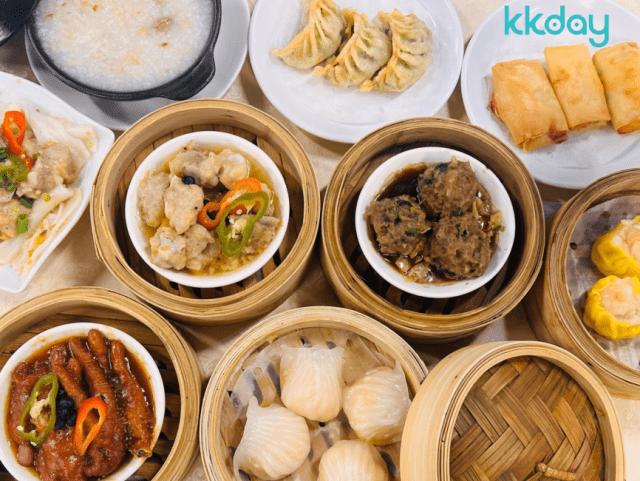 金满海鲜点心专门店午市任食点心放题柴鱼花生粥 金满海鲜点心专门店午市任食点心放题柴鱼花生粥