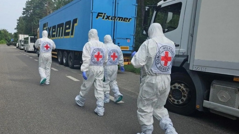 乌克兰战俘协调人员感谢红十字会协助运送阵亡士兵遗体。Telegram.jpeg 乌克兰战俘协调人员感谢红十字会协助运送阵亡士兵遗体。Telegram.jpeg