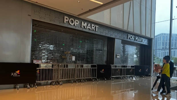 LABUBU杭州新店开张即关门 LABUBU杭州新店开张即关门