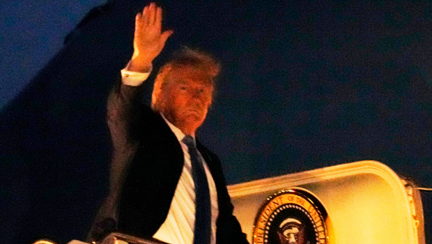 美国总统特朗普16日提前离开加拿大7大工业国集团(G7)峰会,卡尔加里国际机场(Calgary International Airport)搭机返美。 美国总统特朗普16日提前离开加拿大7大工业国集团(G7)峰会,卡尔加里国际机场(Calgary International Airport)搭机返美。