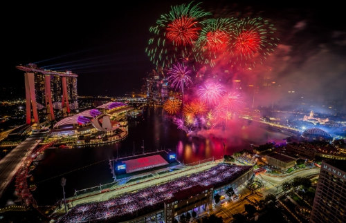 每年一级方程式赛事吸引大量旅客到新加坡。 路透社1 每年一级方程式赛事吸引大量旅客到新加坡。 路透社1